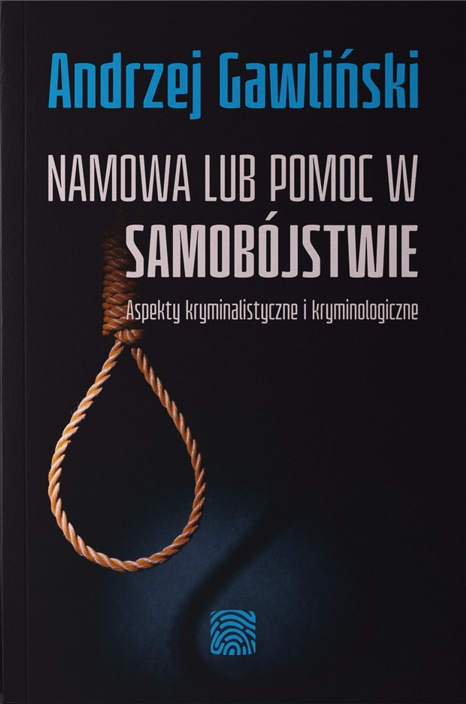 Namowa lub pomoc w samobójstwie - okładka